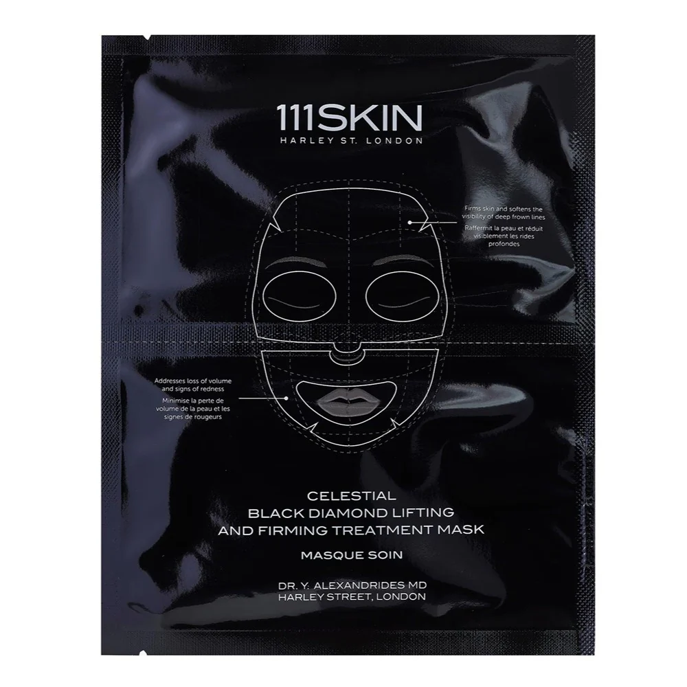 Celestial Black Diamond liftingująca i ujędrniająca maseczka w płachcie 5x31ml - Image 3