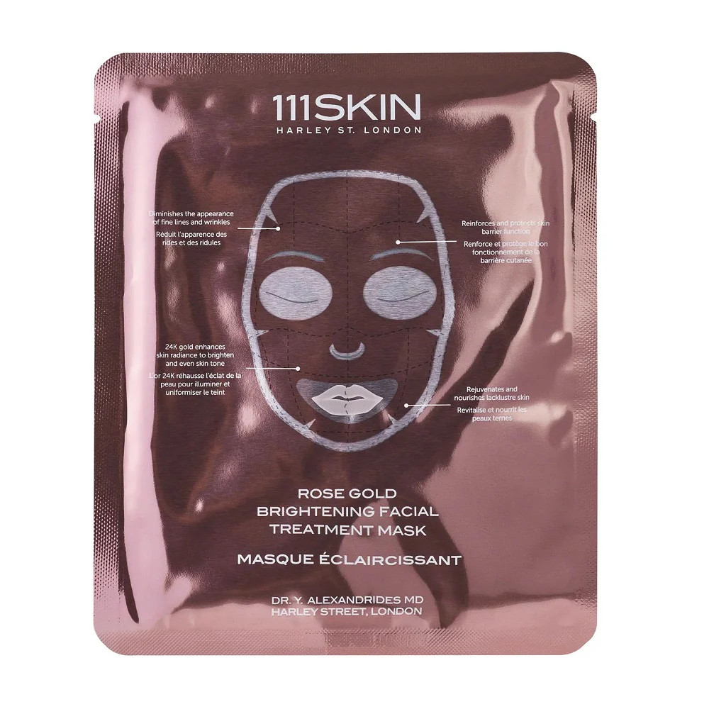 Rose Gold rozświetlająca maseczka w płachcie 5x30ml - Image 2