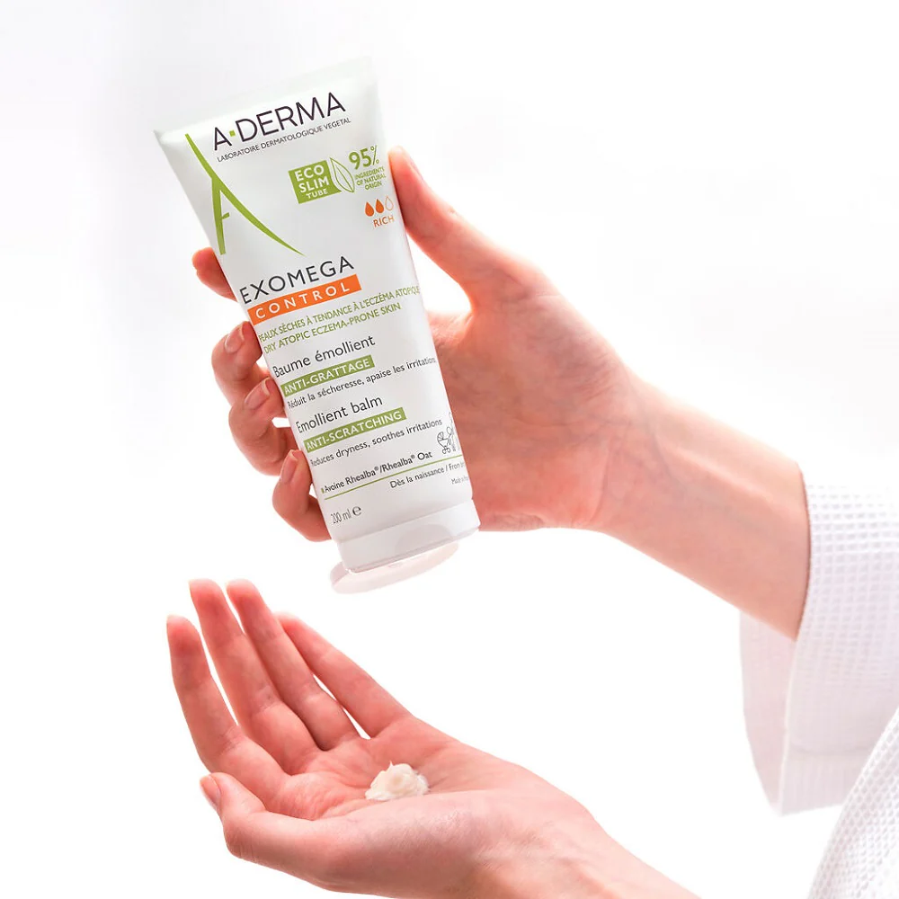 Exomega Control emolientowy balsam do ciała 200ml - Image 2
