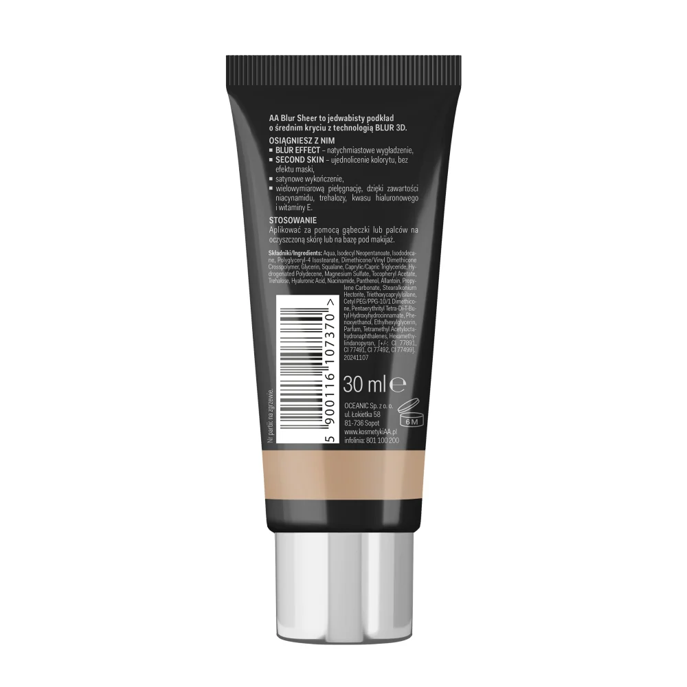 Blur Sheer podkład blurujący 30ml - Image 3