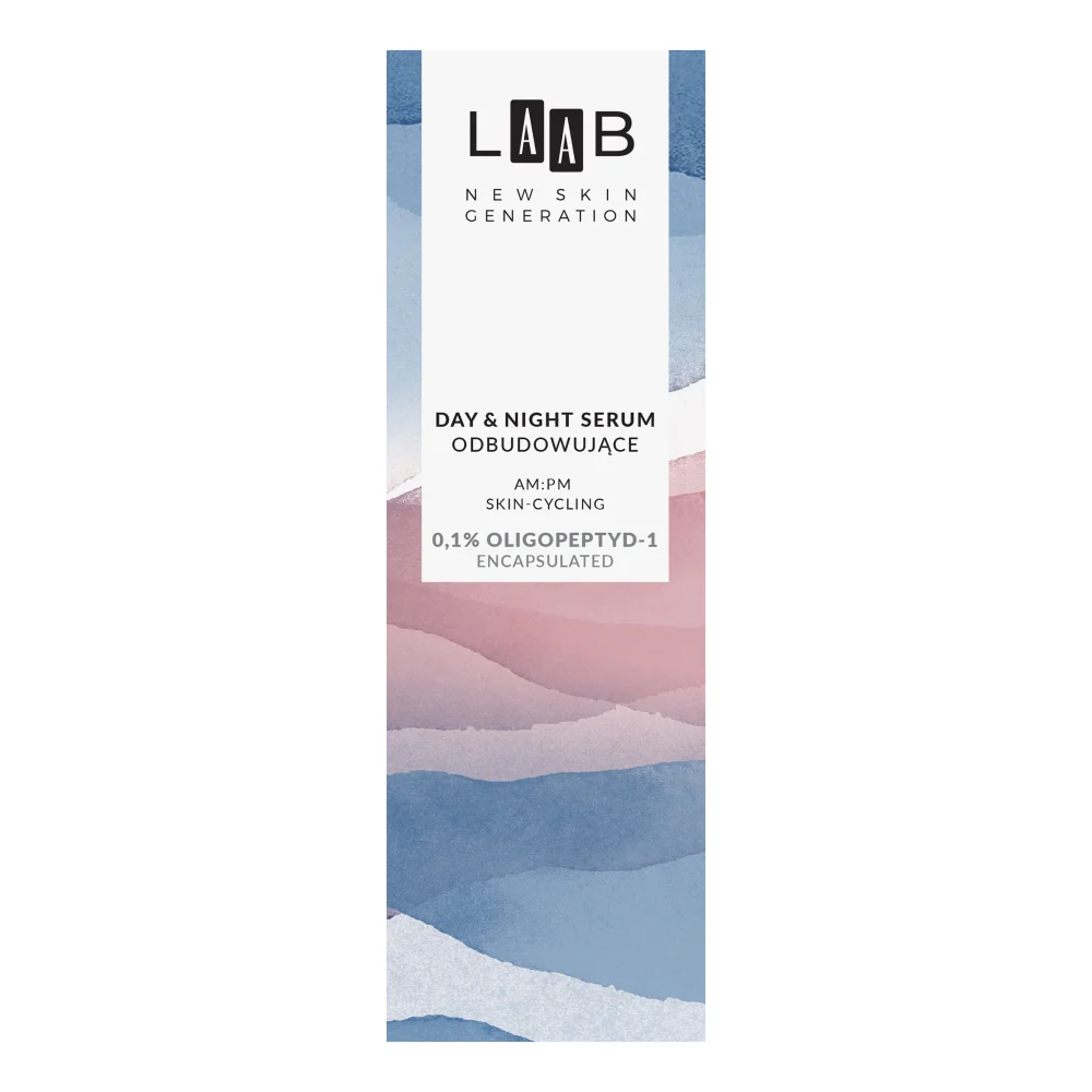 LAAB AM:PM day&night serum odbudowujące 0.1% oligopeptyd-1 (EGF) encapsulated 30ml - Image 2