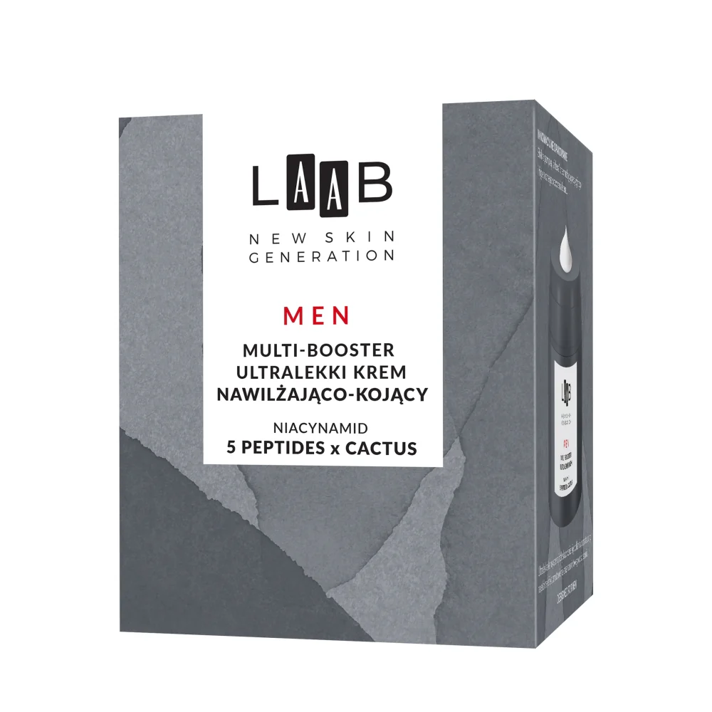 LAAB Men multi-booster ultralekki krem nawilżająco-kojący 50ml - Image 2