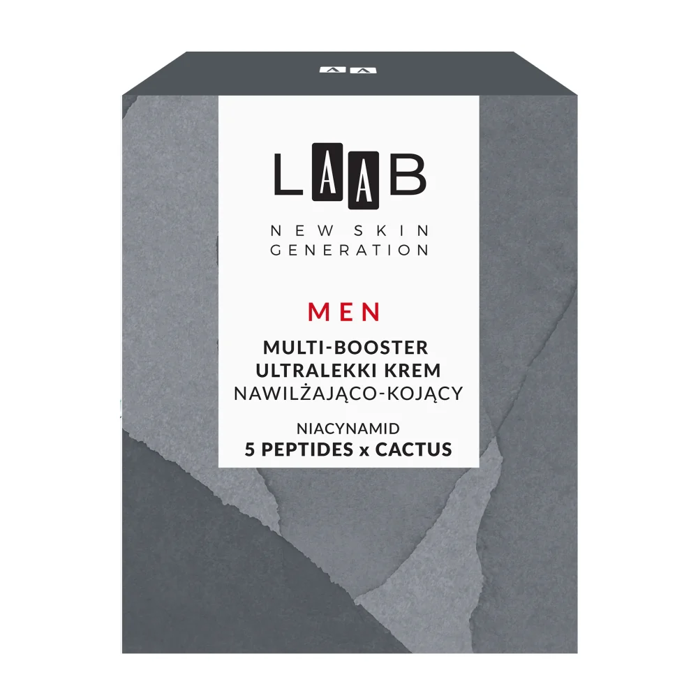 LAAB Men multi-booster ultralekki krem nawilżająco-kojący 50ml - Image 3