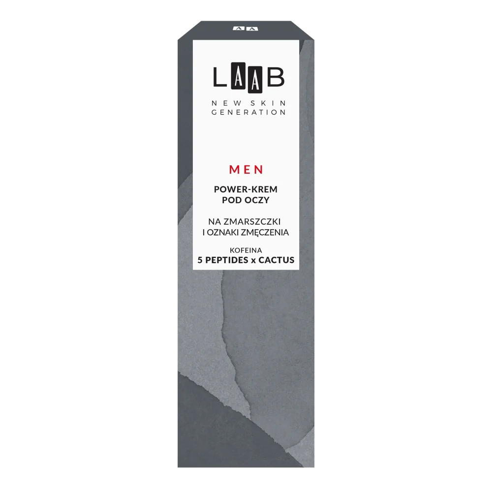 LAAB Men power-krem pod oczy przeciw zmarszczkom i oznakom zmęczenia 15ml - Image 3