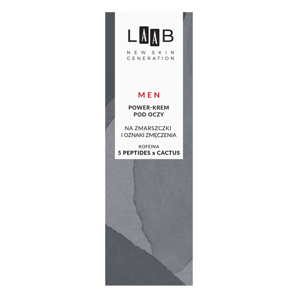 LAAB Men power-krem pod oczy przeciw zmarszczkom i oznakom zmęczenia 15ml - Image 4