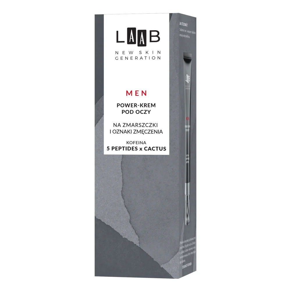 LAAB Men power-krem pod oczy przeciw zmarszczkom i oznakom zmęczenia 15ml - Image 5