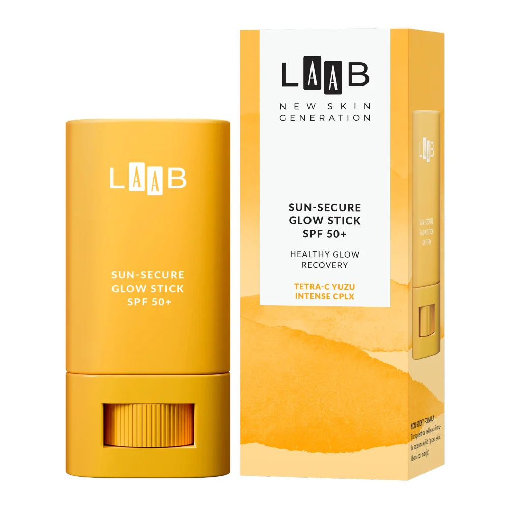 LAAB Tetra-C Yuzu Intense CPLX przeciwsłoneczny sztyft do twarzy SPF50+ 20g - Image 2