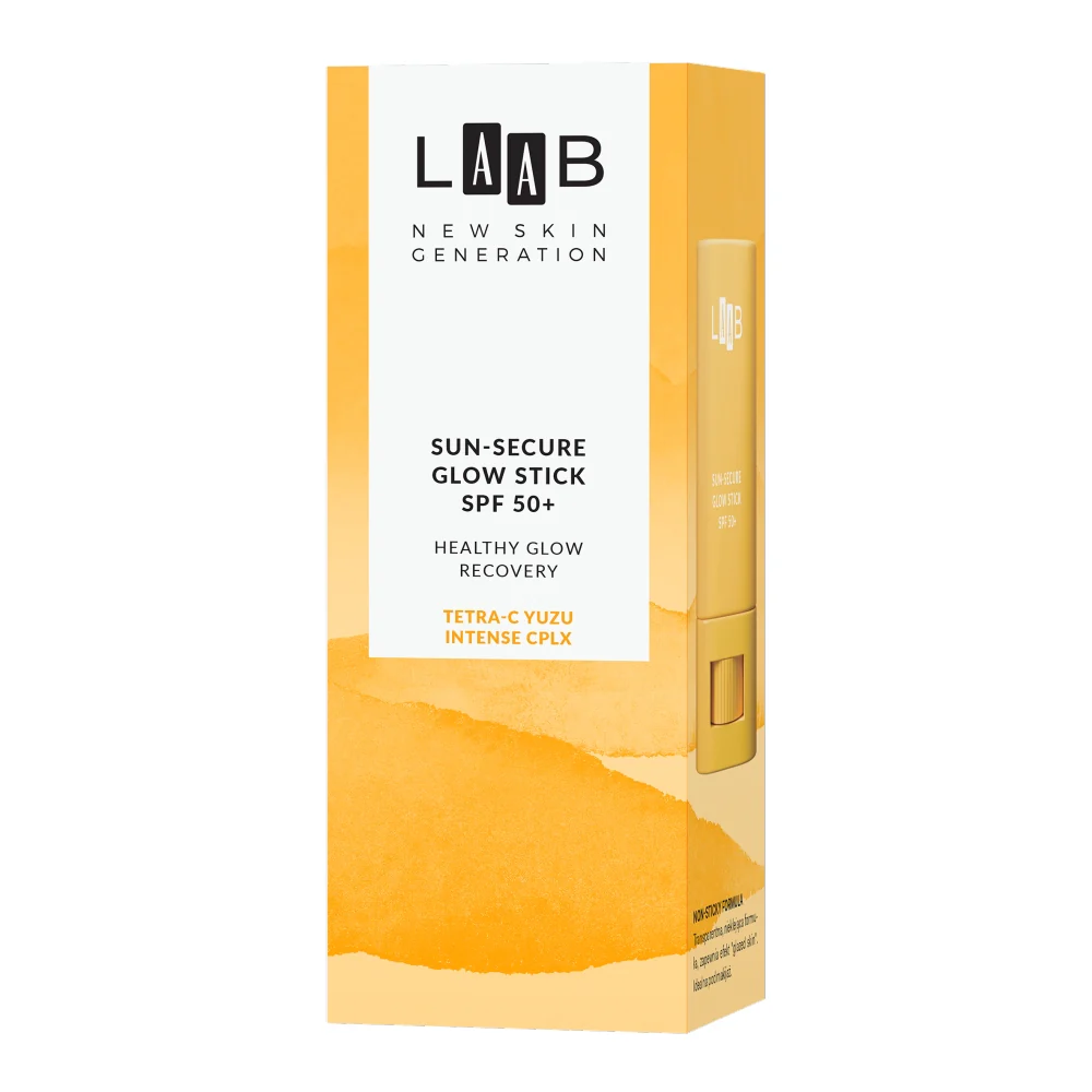 LAAB Tetra-C Yuzu Intense CPLX przeciwsłoneczny sztyft do twarzy SPF50+ 20g - Image 5