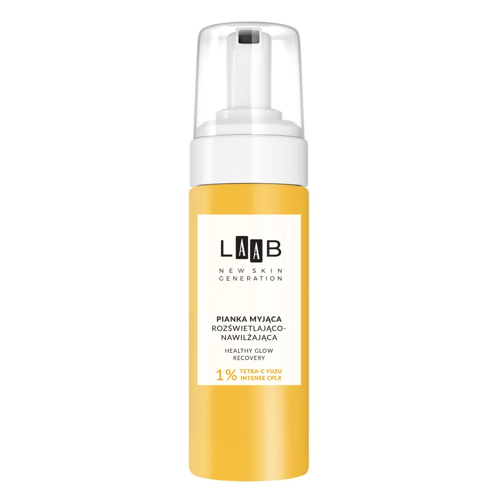 LAAB Tetra-C Yuzu pianka do mycia twarzy nawilżająco-rozświetlająca 150ml