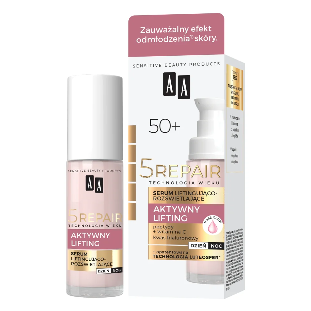 Technologia Wieku 50+ serum liftingująco-rozświetlające 30ml