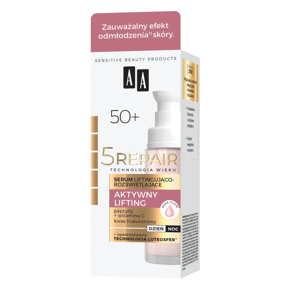 Technologia Wieku 50+ serum liftingująco-rozświetlające 30ml - Image 3