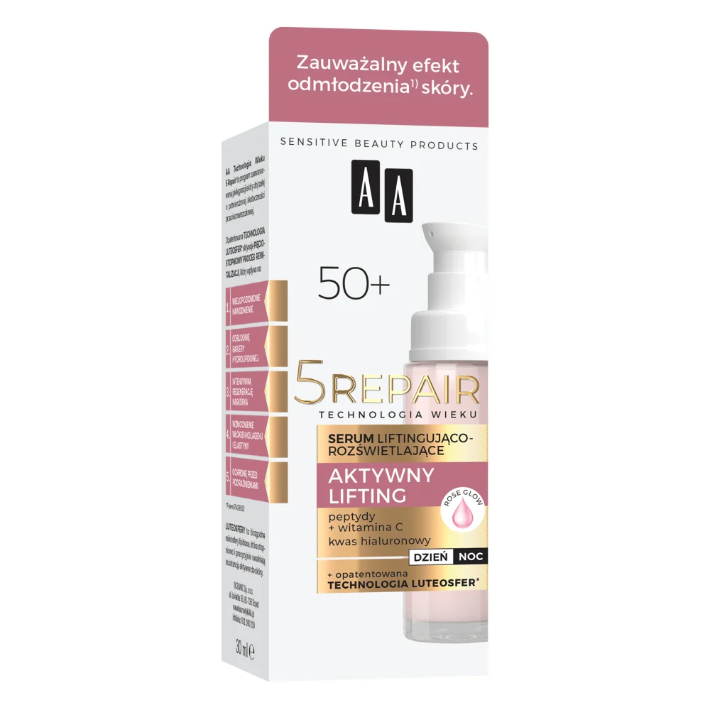 Technologia Wieku 50+ serum liftingująco-rozświetlające 30ml - Image 5