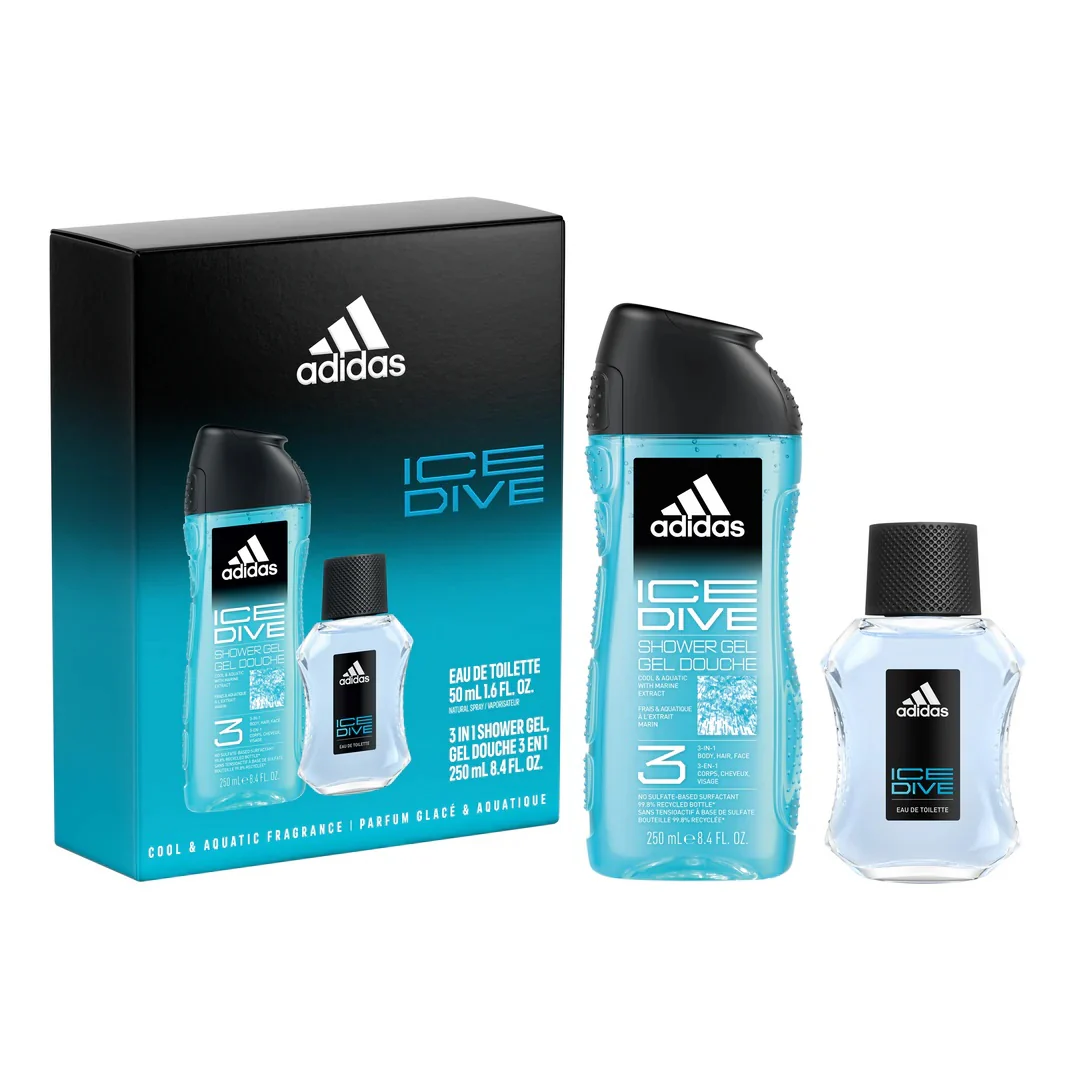Ice Dive zestaw woda toaletowa spray 50ml + żel pod prysznic 250ml