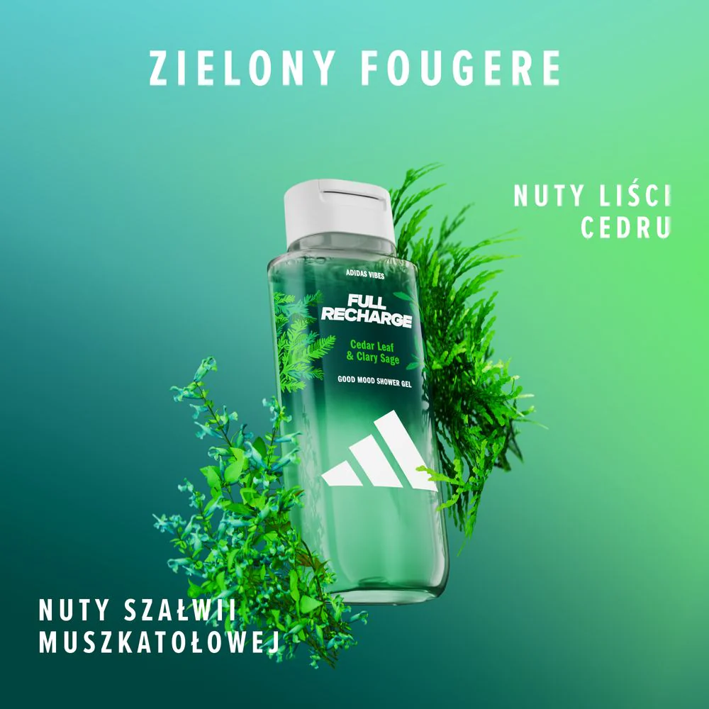 Vibes Full Recharge odświeżający żel pod prysznic 400ml - Image 2