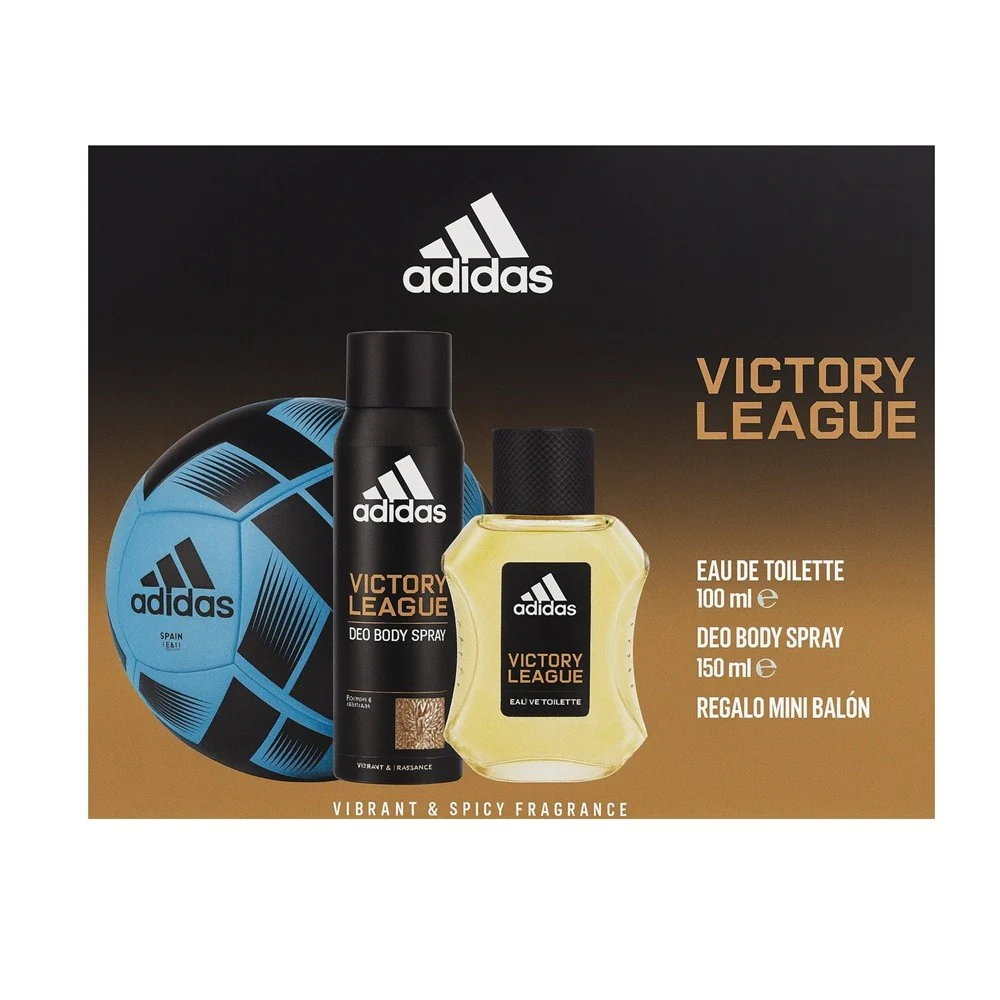 Victory League zestaw woda toaletowa spray 100ml + dezodorant spray 150ml + mała piłka