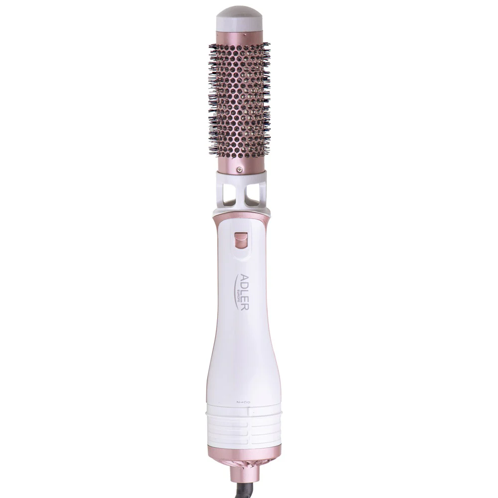 Suszarko-lokówka do włosów z pięcioma nasadkami 1200W AD 2027 Biało-różowa - Image 5