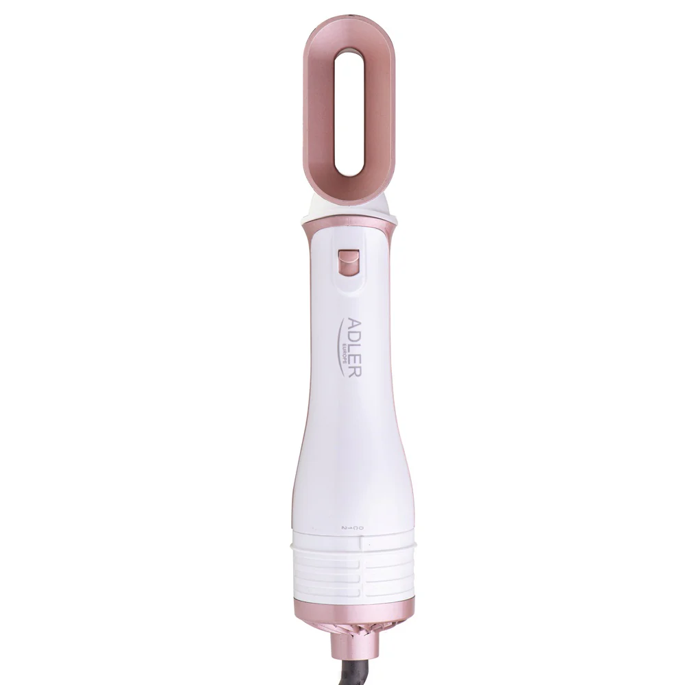 Suszarko-lokówka do włosów z pięcioma nasadkami 1200W AD 2027 Biało-różowa - Image 6