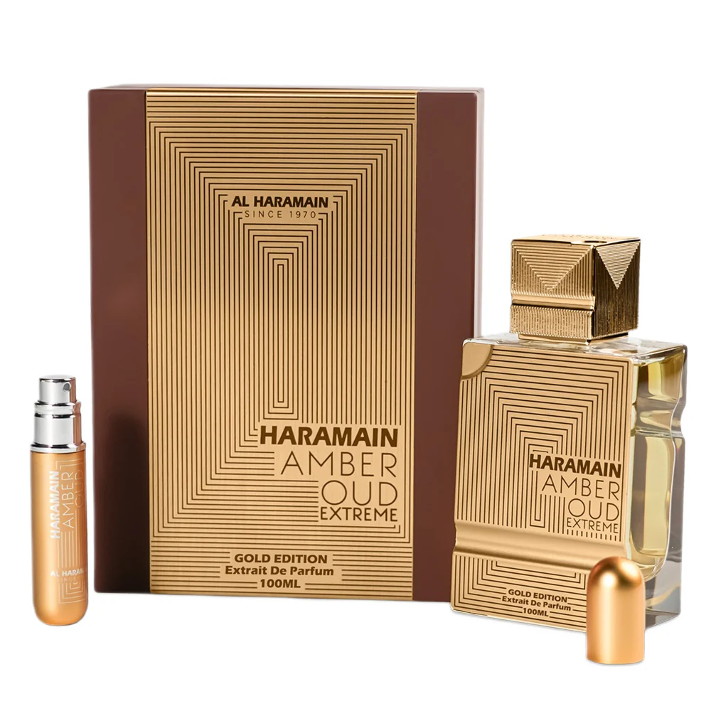 Amber Oud Gold Edition Extreme ekstrakt perfum 100ml + atomizer do napełniania 10ml