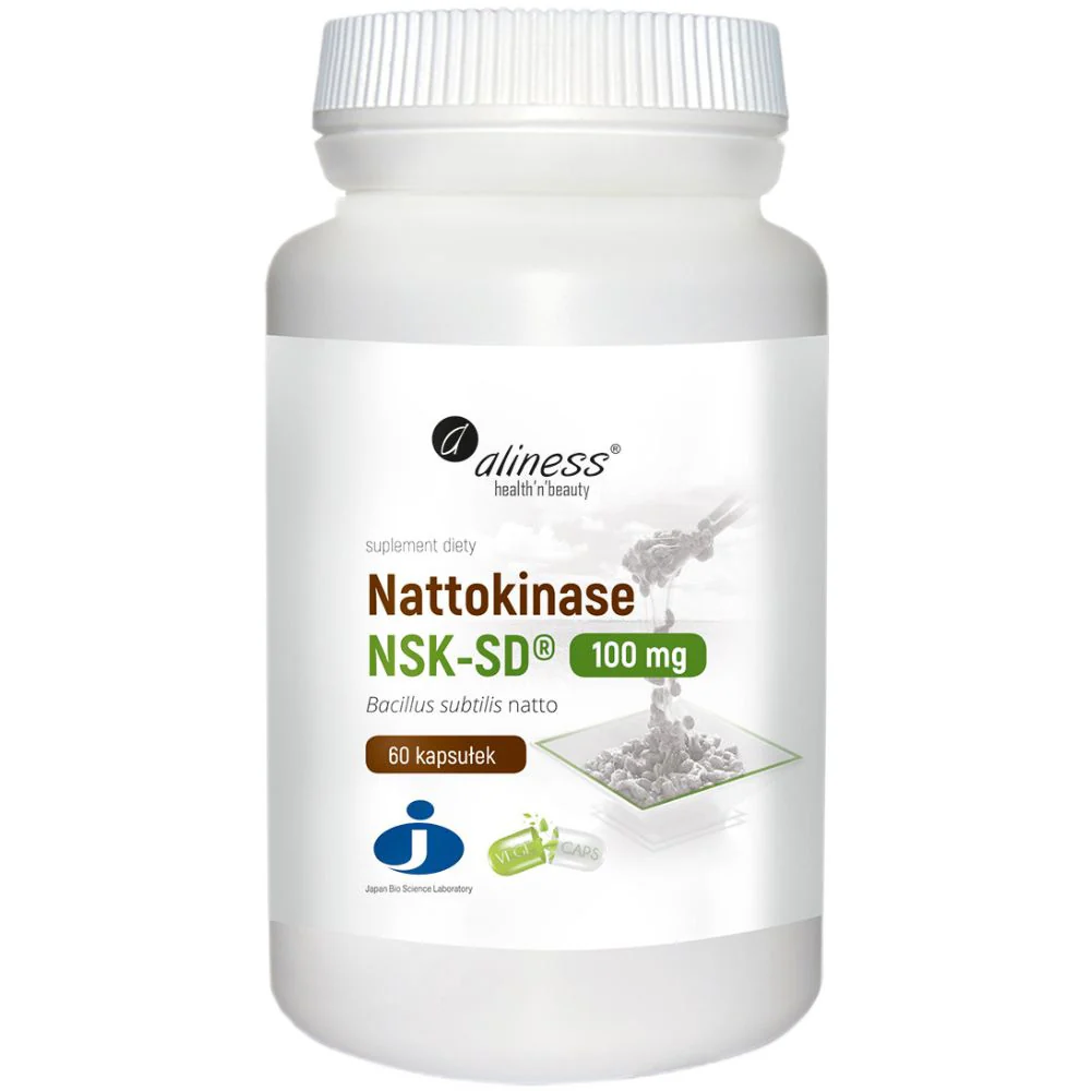 Nattokinase NSK-SD® 100 mg suplement diety 60 kapsułek