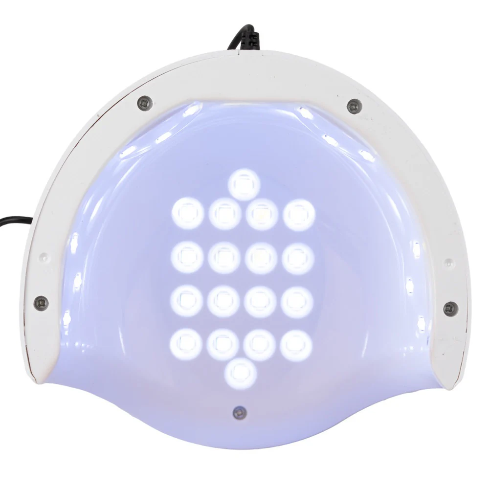 Lampa do paznokci UV/LED 72W do lakierów hybrydowych Biała T15 - Image 4