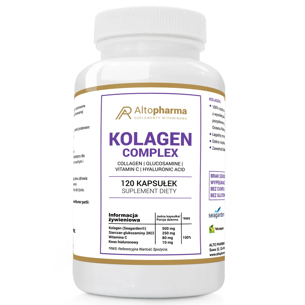Kolagen Complex suplement diety 120 kapsułek