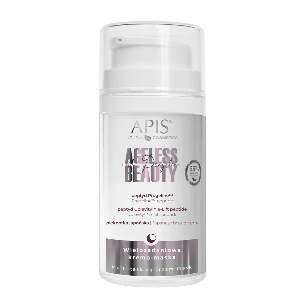 Ageless Beauty zestaw hydrożelowy krem na dzień 50ml + wielozadaniowa kremo-maska na noc 50ml - Image 3