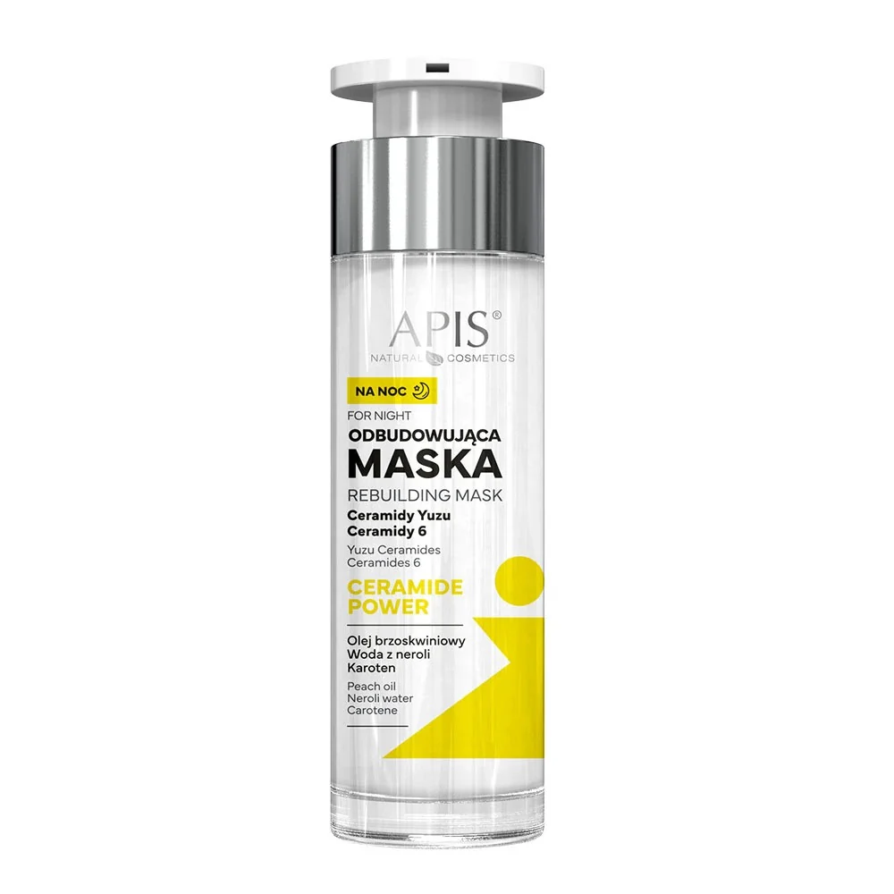 Ceramide Power zestaw odżywczy krem na dzień 50ml + odbudowująca maska na noc 50ml - Image 2