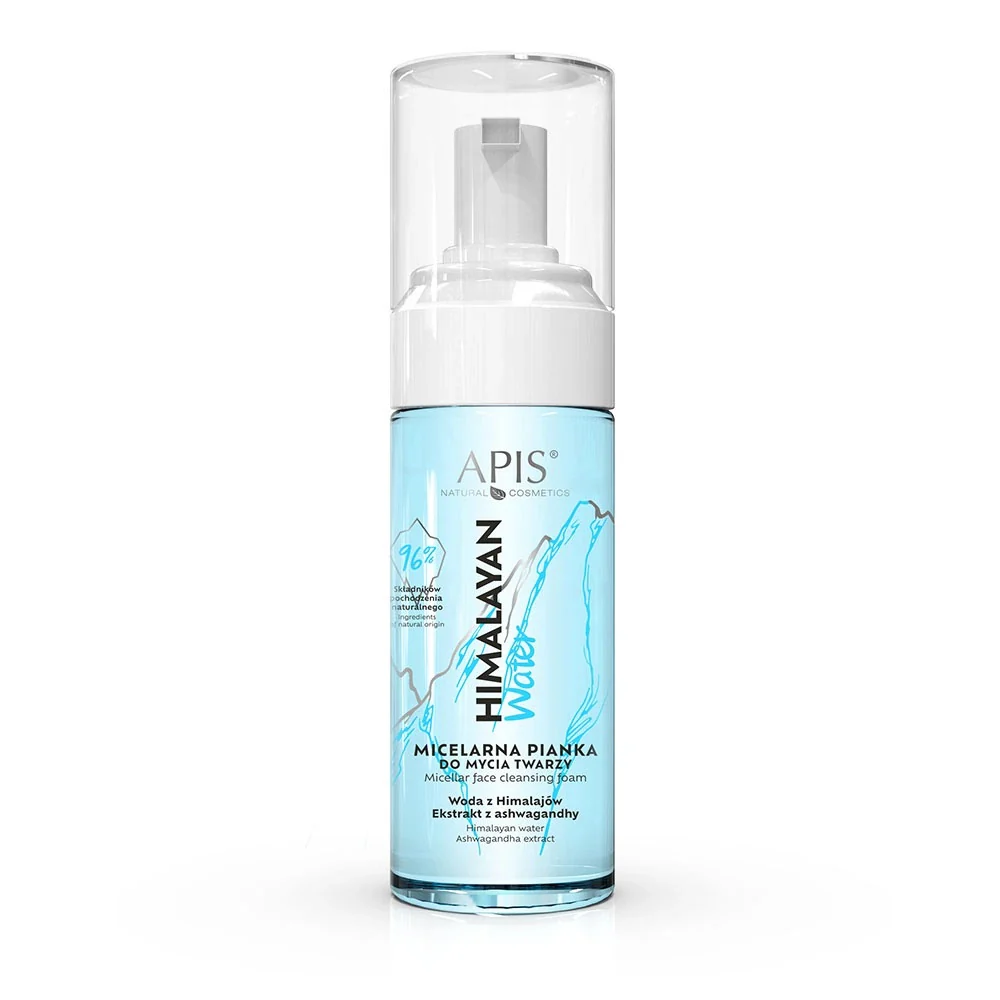 Himalayan zestaw micelarna pianka do mycia twarzy 150ml + nawilżający milky booster 100ml - Image 2