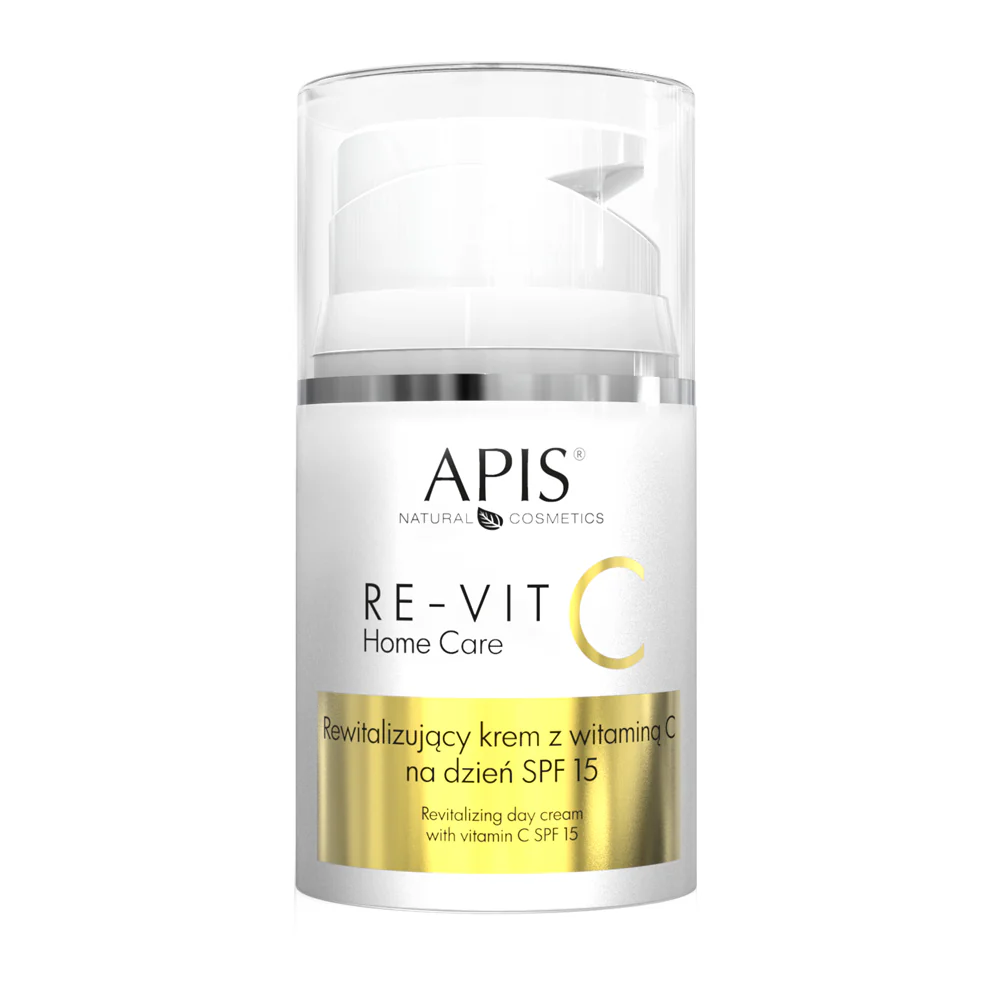 Re-Vit C Home Care zestaw rewitalizujący krem na dzień z witaminą C SPF15 50ml + odbudowujący krem na noc z retinolem i witaminą C 50ml - Image 2