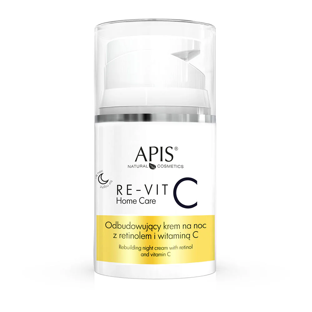 Re-Vit C Home Care zestaw rewitalizujący krem na dzień z witaminą C SPF15 50ml + odbudowujący krem na noc z retinolem i witaminą C 50ml - Image 3