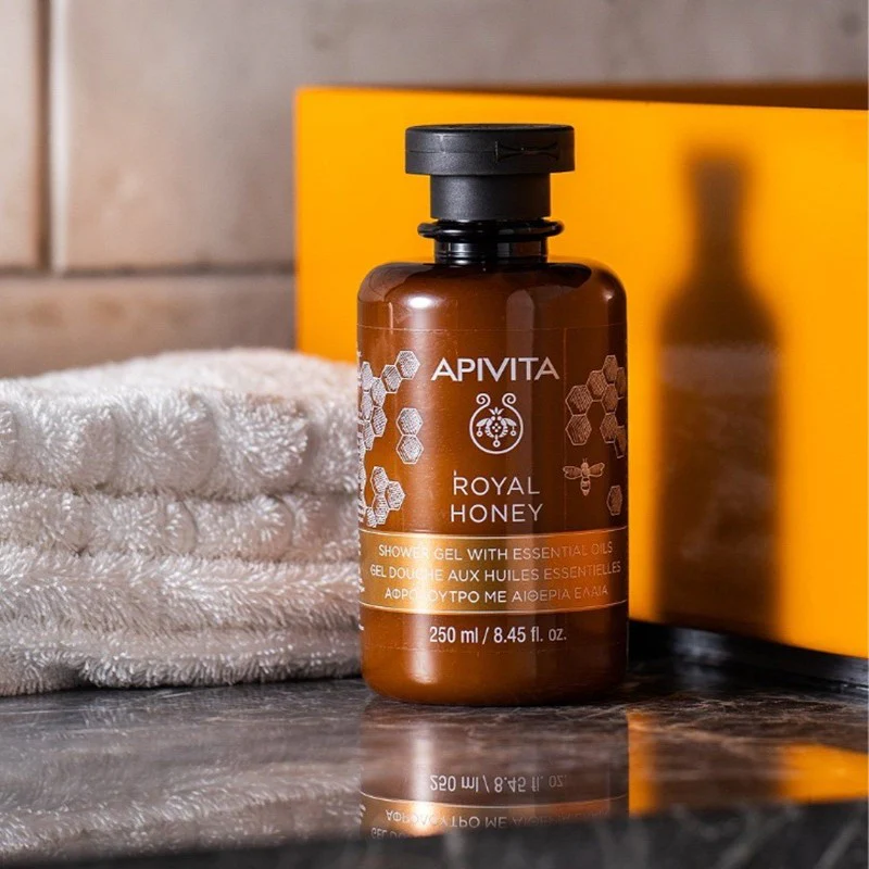 Royal Honey Shower Gel odżywczy żel pod prysznic z miodem tymiankowym i olejkami eterycznymi 250ml - Image 2