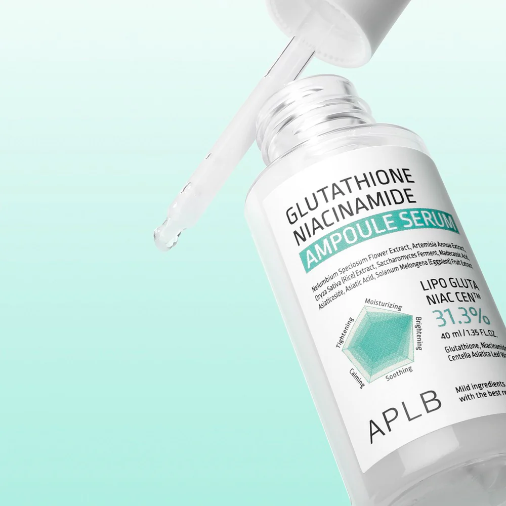 Glutathione Niacinamide Ampoule Serum rozjaśniające serum do twarzy 40ml - Image 4