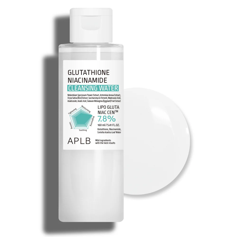 Glutathione Niacinamide Cleansing Water oczyszczająca woda do twarzy 160ml - Image 3
