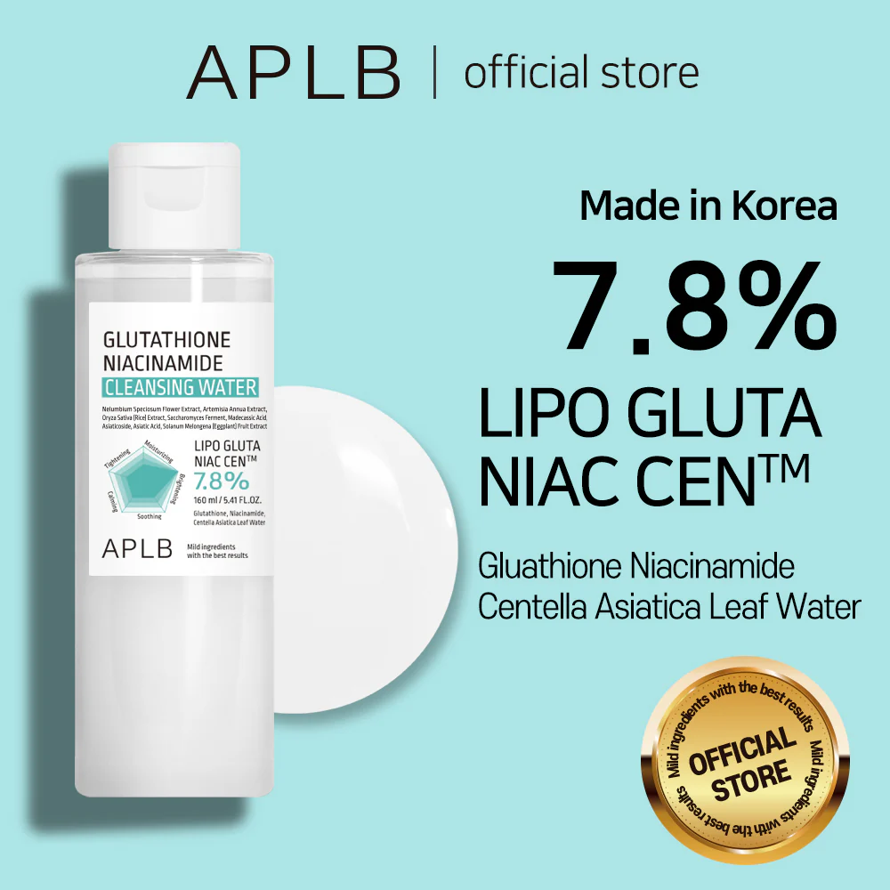 Glutathione Niacinamide Cleansing Water oczyszczająca woda do twarzy 160ml - Image 4