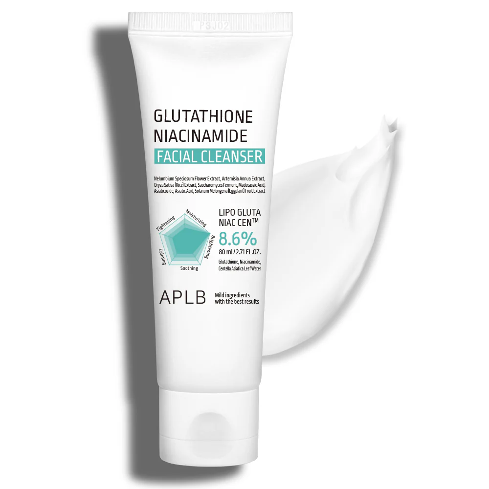 Glutathione Niacinamide Facial Cleanser żel do mycia twarzy 80ml - Image 2