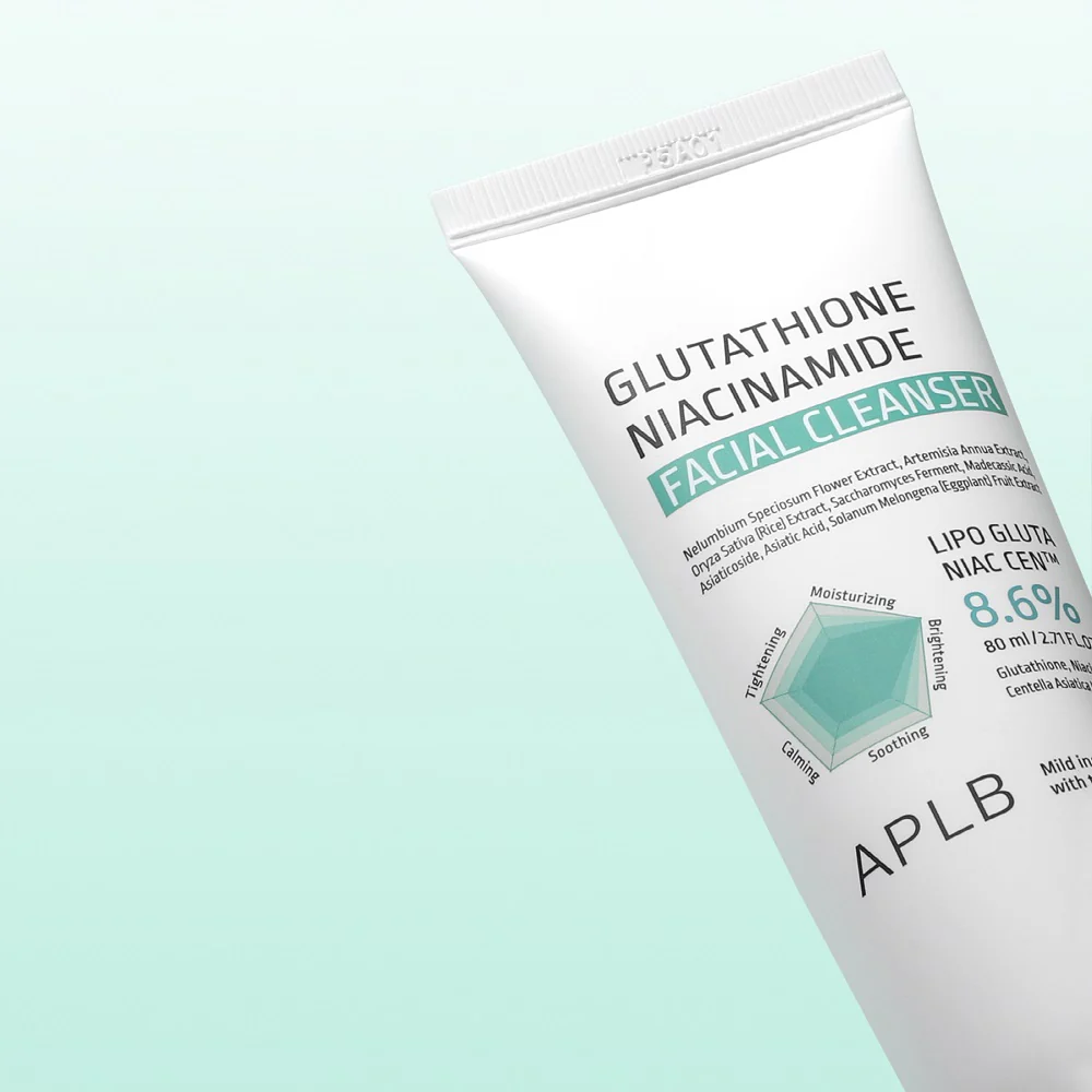 Glutathione Niacinamide Facial Cleanser żel do mycia twarzy 80ml - Image 4