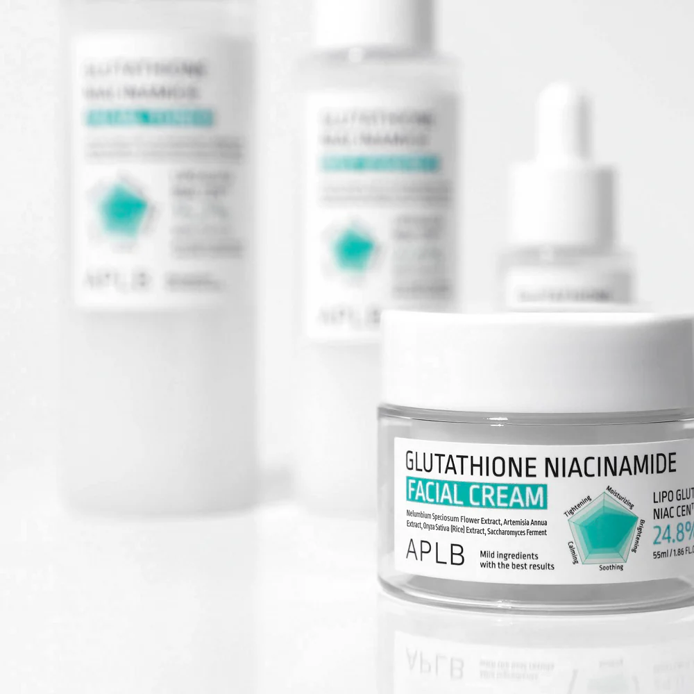 Glutathione Niacinamide Facial Cream rozjaśniający krem do twarzy 55ml - Image 6