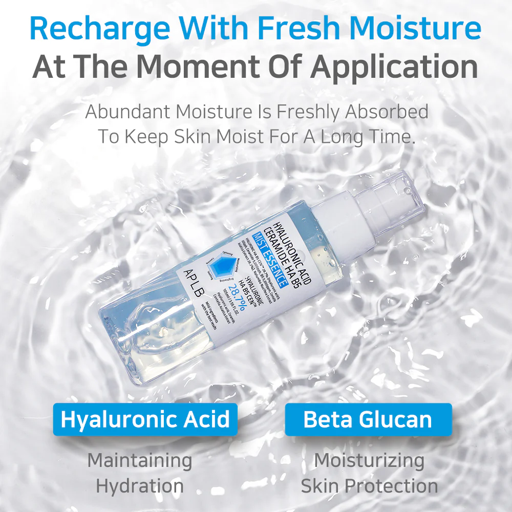 Hyaluronic Acid Ceramide HA B5 Mist Essence odżywcza esencja w mgiełce 105ml - Image 11