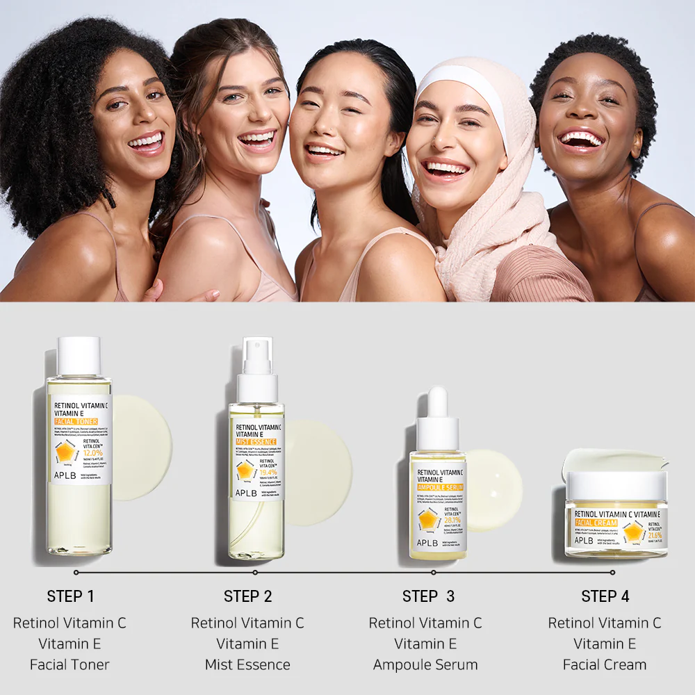 Retinol Vitamin C Vitamin E Facial Cream rozświetlający krem do twarzy 55ml - Image 12