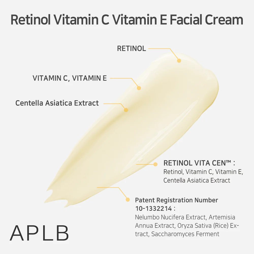Retinol Vitamin C Vitamin E Facial Cream rozświetlający krem do twarzy 55ml - Image 16