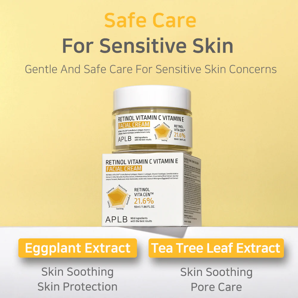 Retinol Vitamin C Vitamin E Facial Cream rozświetlający krem do twarzy 55ml - Image 5