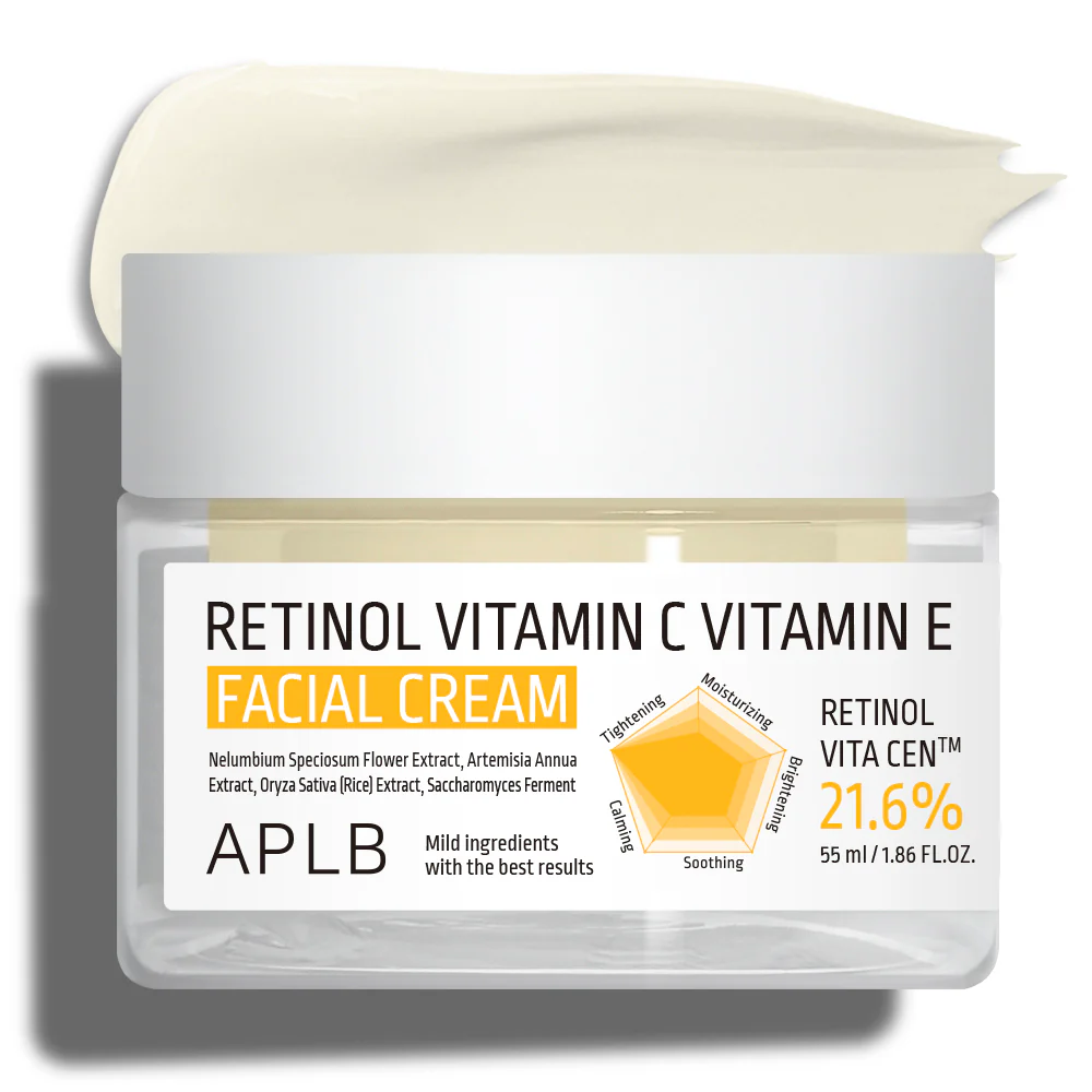 Retinol Vitamin C Vitamin E Facial Cream rozświetlający krem do twarzy 55ml - Image 6