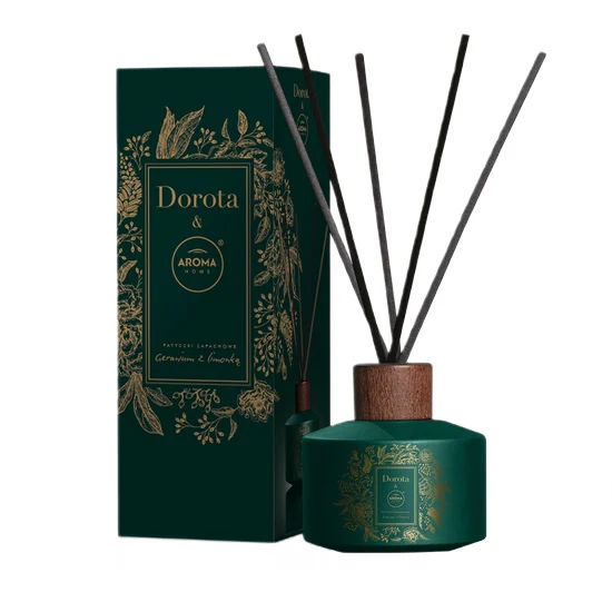 Dorota & Aroma Home patyczki zapachowe Geranium z Limonką 100ml