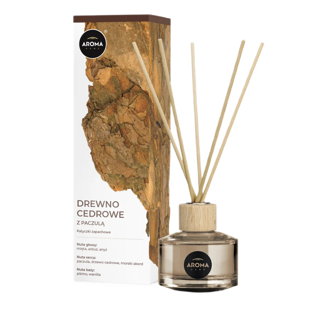 Patyczki zapachowe Drewno Cedrowe z Paczulą 50ml
