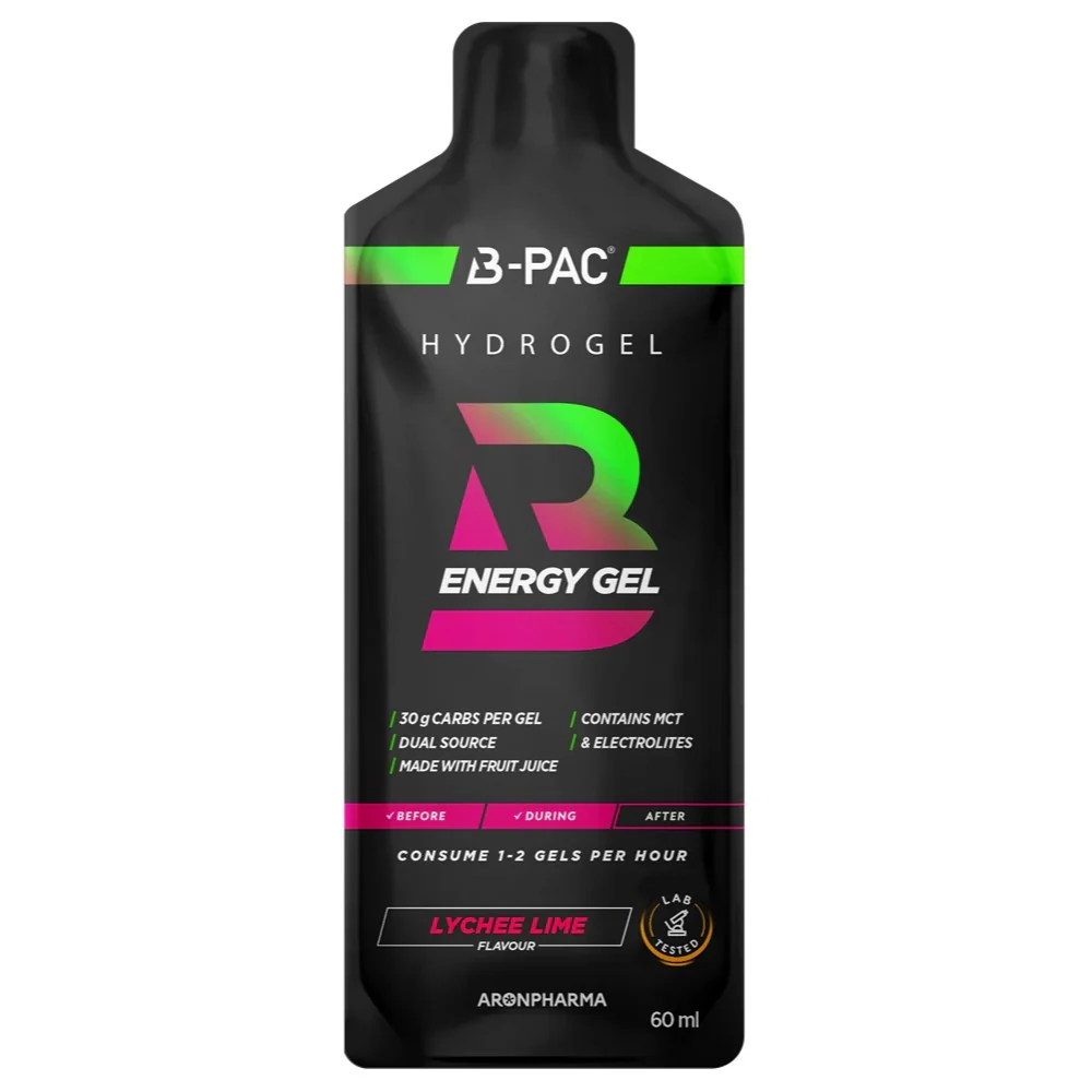 B-PAC Energy Gel żel energetyczny z kofeiną Lychee Lime 60ml