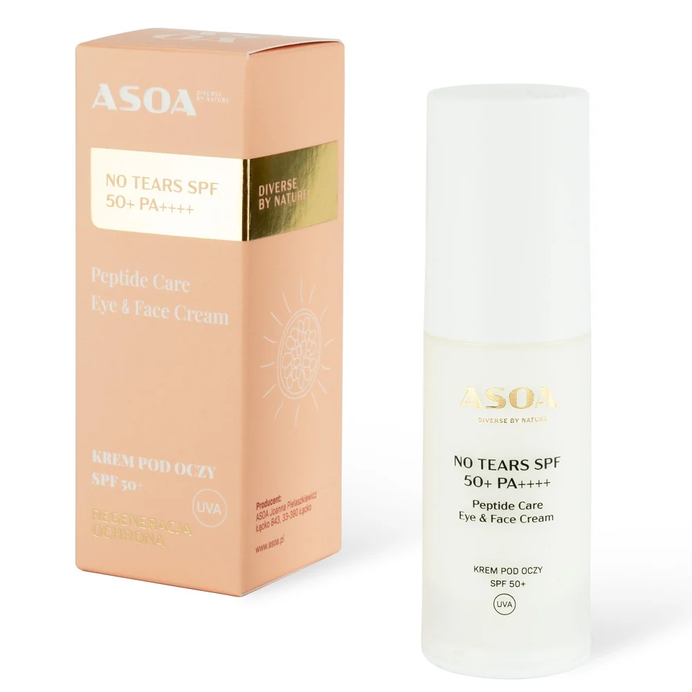No Tears SPF50+ PA++++ krem pod oczy i do twarzy 30ml