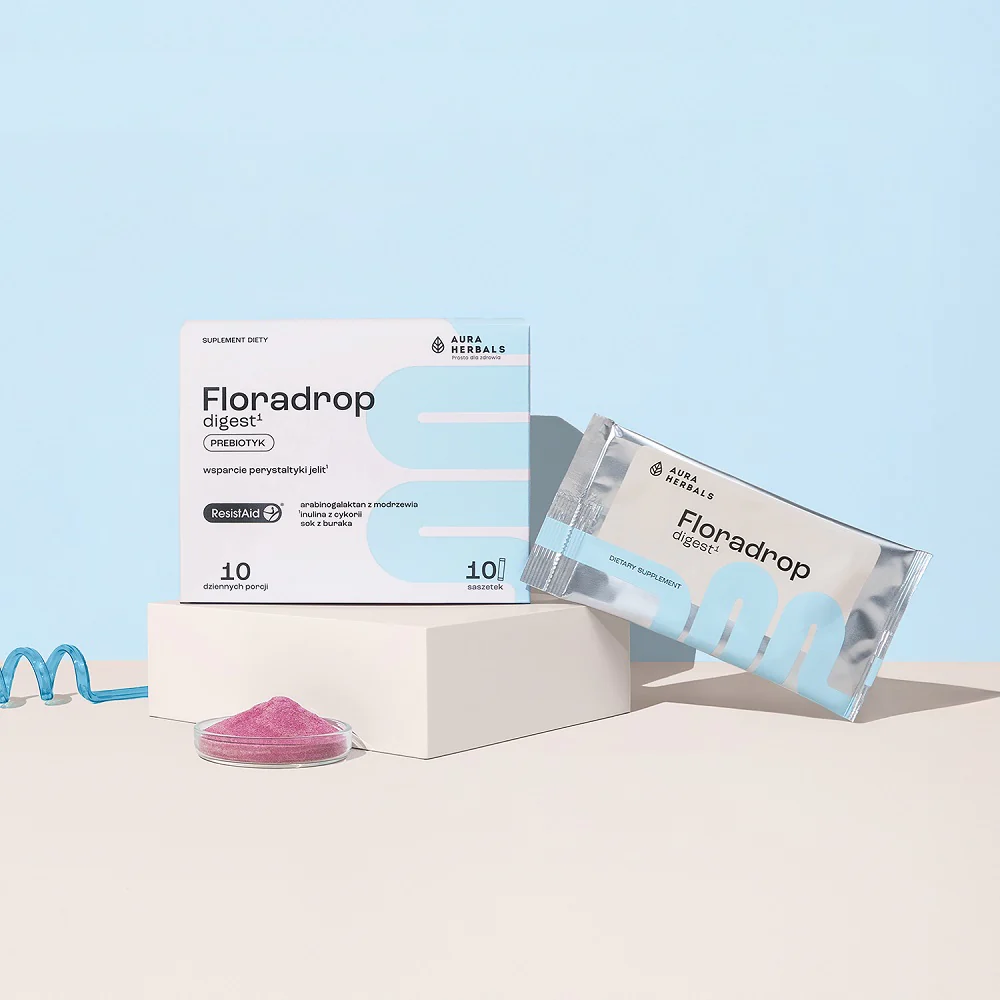 Floradrop digest¹ prebiotyk suplement diety 10 saszetek - Image 3