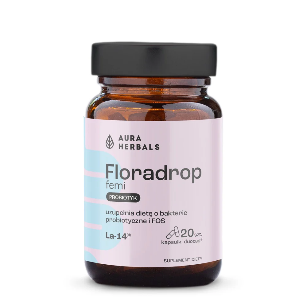Floradrop femi probiotyk dla kobiet suplement diety 20 kapsułek