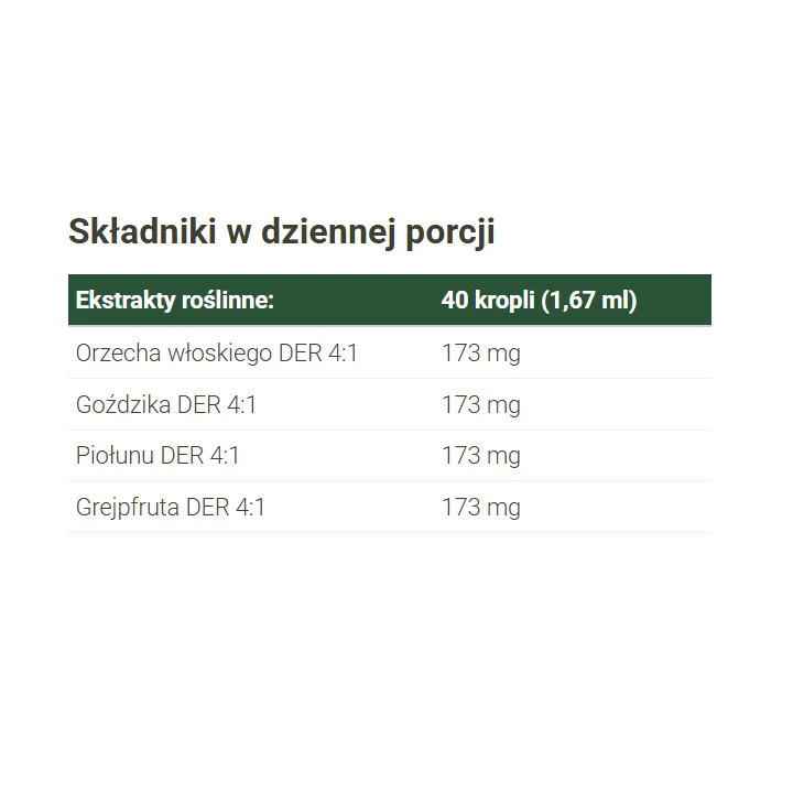 Kompleks orzecha suplement diety w kroplach 50ml - Image 3