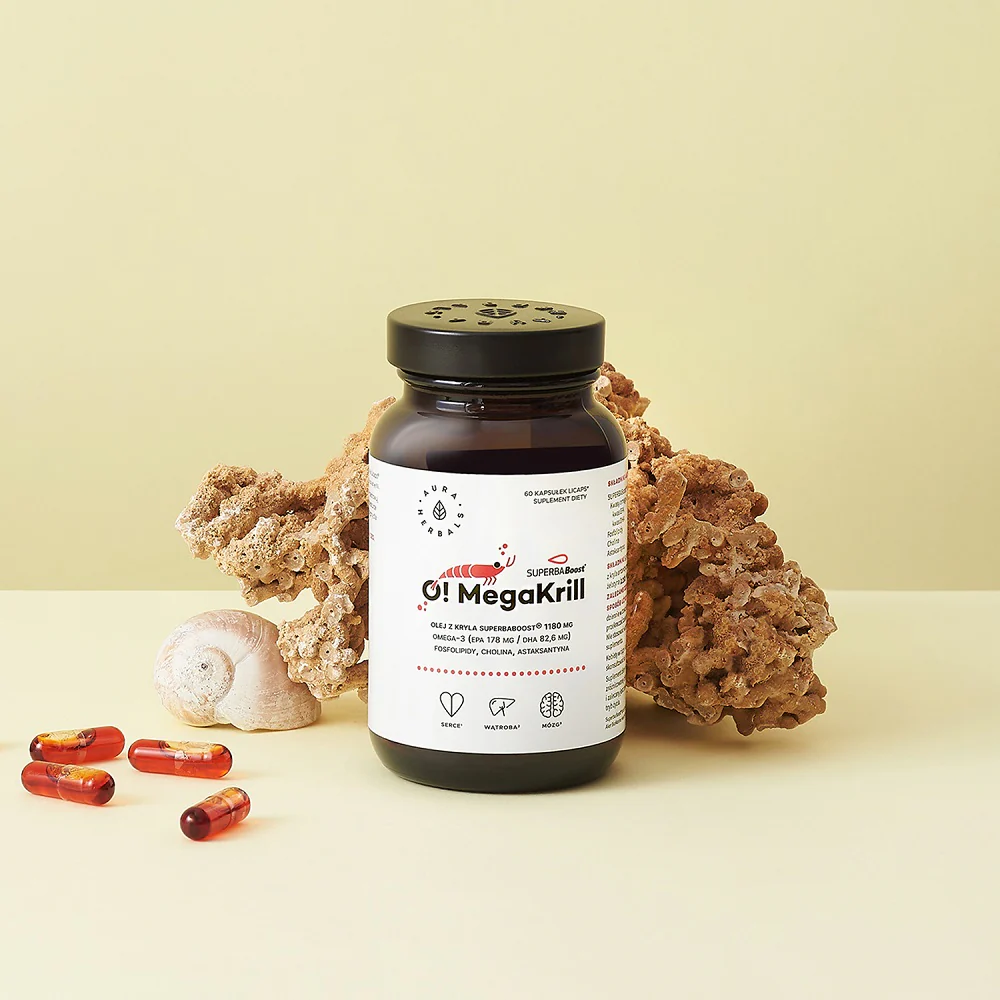 OMegaKrill olej z kryla 1180mg suplement diety 60 kapsułek - Image 2